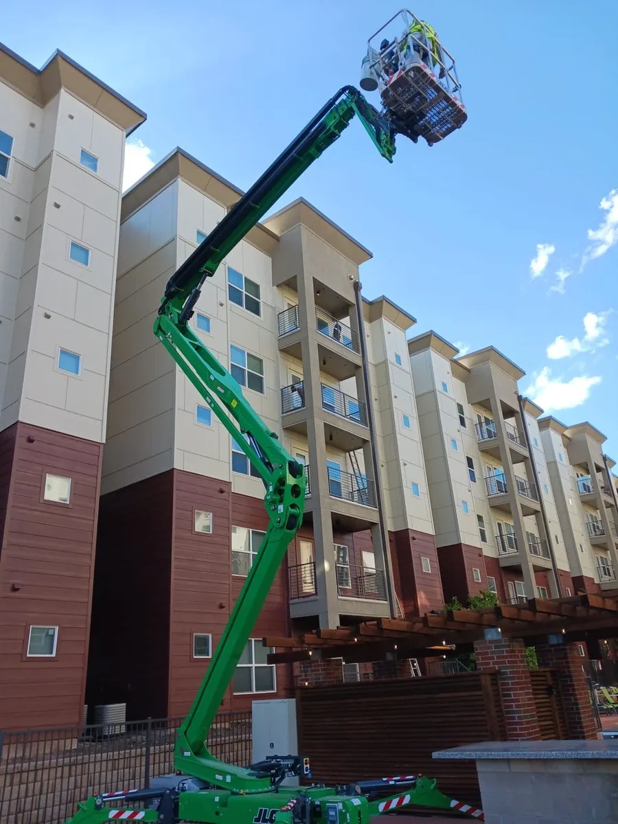Commercial painting project in Houston TX