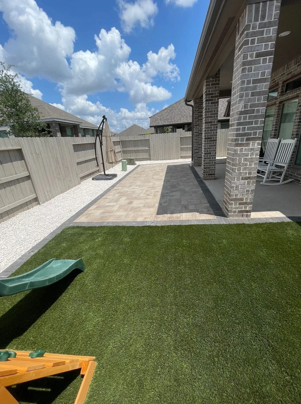 Concrete paver driveway contractor Houston TX