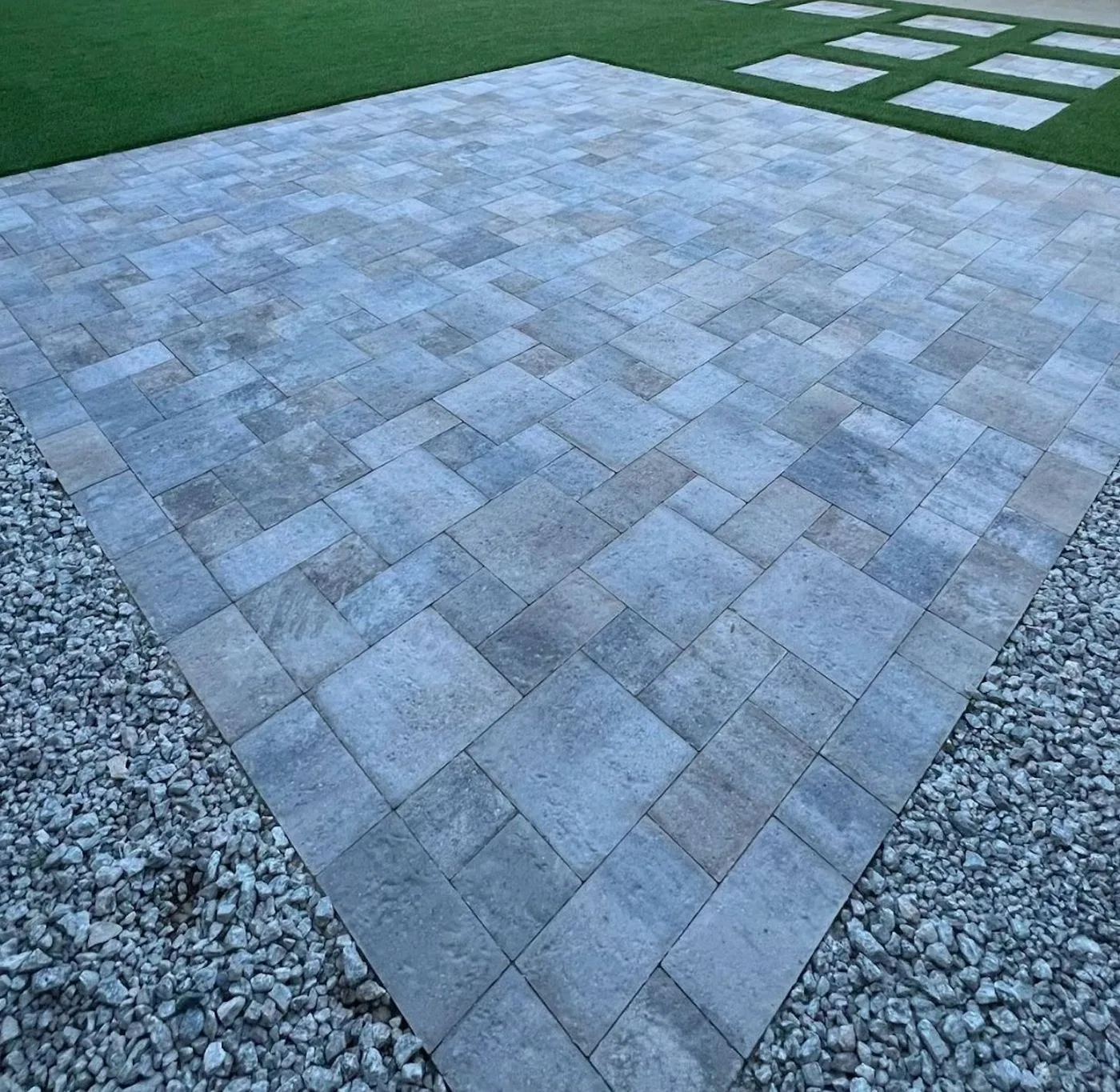 Exposed aggregate driveway Katy TX
